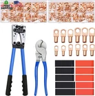 Battery Cable Wire Crimping Tool Kit With 340PCS Copper Lugs, New. Price: $76.65.
