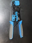 Ideal Telemaster Crimp Tool Cat No 30-496 Flat Phone Cable RJ-11 RJ-45 RJ-22 Used. Price: $11.00.