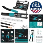 Versatile 10-TON Hydraulic Crimper With 180 Rotating Head Durable & Reliable New. Price: $151.99.