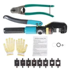 Hydraulic Wire Crimper 6 Mt 9 Dies Crimping Tool Battery Cable Lug Terminal New. Price: $41.38.