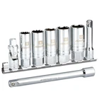 Aeroforce 3/8-INCH Drive Spark Plug 8PC (14MM, 5/8", 18MM, 3/4", 13/16") New. Price: $33.21.