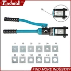 16 Mt Hydraulic Wire Terminal Crimper W/13 Dies Battery Cable Lug Crimping Tool New. Price: $39.62.