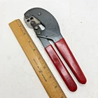 Vintage Gardner Bender GS-91 Heavy Duty Deluxe Coaxial Crimper Made Taiwan Used. Price: $12.95.