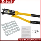 Findmall 16T With 11DIES Hydraulic Wire Crimper Crimping Tool Cable Lug Terminal New. Price: $46.35.