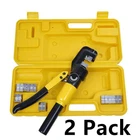 2 Pack 6MT Hydraulic Crimper Crimping Tool Wire Battery Cable Lug Terminal New. Price: $57.36.