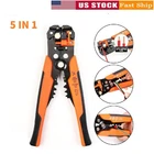 Self-adjusting Insulation Wire Stripper Cutter Crimper Cable Stripping Tools 8" New. Price: $9.89.