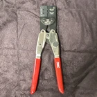 Dmc GMT221 Molex Crimper Tool, Red Handle Grips Used. Price: $124.97.