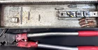 Thomas & Betts TBM5 Compression Lug Splice Terminal Crimper Tool + 3 Dies Usa Used. Price: $225.00.