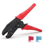 Baomain Ratchet Crimper Plier HS-07FL Flag Female Quick 15-13 Awg, Red New. Price: $24.36.