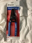 Imperial Tool IE-122 Electrical Plier Stripper/cutter 8-16:AWG New. Price: $19.75.