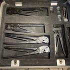 Amp Ratcheting Crimper Kit With Ideal Stripmaster Panduit Cable Tensioner Used. Price: $1200.00.