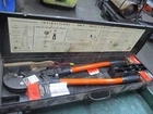 Thomas & Betts Tbm 8S Compression Crimper W/ 6 Dies Awg - 500 Mcm Capacity Used. Price: $150.00.