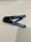 Trendnet TC-CT68, RJ-11/RJ-45 Crimp, Cut, Strip Tool, Blue Handle Used. Price: $13.99.