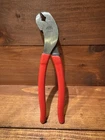 Mac Tools P301818 Automotive 8" Battery Cable Wire Cutters Lap Joint Red Handles Used. Price: $39.95.