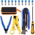 5 1 Coaxial Compression Tool With Instruction Manual Cable Crimper New. Price: $31.11.