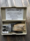 Gc Electronics Speed-o-matic 766-K Automatic Wire Stripper Kit W/ Blades & Case New. Price: $25.00.