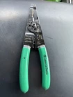 Commercial Electric Wire Strippers / Cutters -- Green Handles Used. Price: $9.00.
