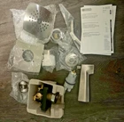 Delta Flynn 14 Series Tub And Shower Stainless Kit With Valve - Trim Open. Price: $79.00.