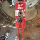 Milwaukee MT500C 9" Lineman's Pliers Bolt Cutter Crimper Tether Ready Reaming New. Price: $50.00.