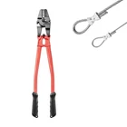 24'' Hand Swager Swaging Crimping Tool For Wire Rope Cable 1/16''- 3/16'' New. Price: $42.99.