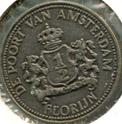Netherlands - De Poort Van Amsterdam 1/2 Florijn 17TH Century Ec 1632. Price: $6.97.