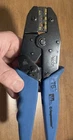Ideal Crimpmaster Ratcheting Crimper Tool 30-587 With Blue Handles Used. Price: $75.00.