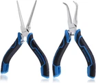 Speedwox 2PCS Mini Needle Nose Pliers With Smooth Jaw & Bent New. Price: $12.83.