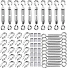 Tootaci M5 Kit, Stainless Steel Turnbuckles For Cables Wire 1/8, 90PC New. Price: $52.49.