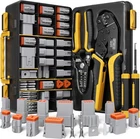 Dxcrimp Dt Connector Tool Kit 2-12 Pin 22-14AWG Deutsch Compatible Crimper New. Price: $66.10.