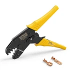 Baomain HS-03BC Ratchet Crimper Tool 20-10AWG Non-insulated Terminals New. Price: $24.87.