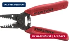 Klein Tools 11049 Wire Stripper/cutter, Made Usa, Compact, Lightweight, Harde New. Price: $29.70.