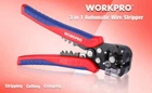 Workpro 3-IN-1 Automatic Wire Stripper/cutter/ Crimper AWG10-24 8" Multi Pliers New. Price: $12.99.