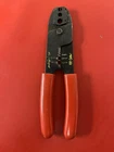 Blue Point Tools Red Handle Coax Cable Pliers Strippers, Crimpers PWC23 Used. Price: $34.99.
