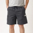 Hks Men's Elastic Waist Drawstring Cargo Shorts With Multi-pockets 3XL Used. Price: $19.00.