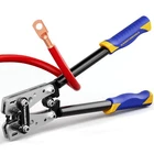 Haisstronica Heavy Duty Battery Cable Crimping Tool Kit-ratchet Hex Extended Han New. Price: $44.52.