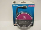 Commercial Electric 15' Foot Standard Hdmi Cable 10.2 Gbps Transfer Speed New. Price: $18.99.