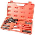 Iwiss Combo Angle Head Pex Pipe Crimping Tool Kits For 1/2" 3/4" New. Price: $89.94.