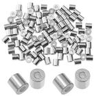 100PCS 1/16INCH Aluminum Crimping Stop Sleeve For Wire Rope And Cable Round Hole New. Price: $17.75.