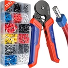 Preciva Ferrule Crimping Tool Kit, Octagonal Pliers With Chrome New. Price: $41.58.