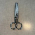 Vtg. Wiss 175E5 Double Notched 5" Electricians Scissors Usa Free Shipping Used. Price: $18.00.