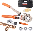 Propress Tool For Copper Pipe, Hydraulic Dies Jaw 1/2", 3/4", 1" With New. Price: $191.99.