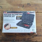 Performance Tool Deutsch Ratcheting Crimper Set 6 Jaw Sizes Awg 20-12 Adjustable New. Price: $41.99.