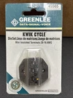 Greenlee 45565 Die Set, Mini Insulated Terminal, 26-16AWG New. Price: $34.99.