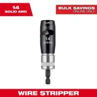 Milwaukee 14 Awg Solid Wire Stripper New. Price: $19.99.