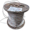 Alan Wire 10 Awg THHN/THWN-2 Solid Copper White Orange Stripe 94,1 Lb Spool New. Price: $495.00.