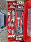 Burndy Y1MRTC Hytool Ratcheting Crimper Kit W/ Case & Yav Lugs C-taps Used. Price: $500.00.