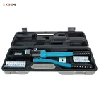 Electrical Terminal Cable Wire Tool Kit 16 Ton Hydraulic Clamp With 13 Dies New. Price: $40.35.