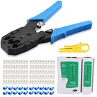 RJ45 Tool Kit CAT5E Crimping With 100PCS Connectors 20 New. Price: $25.80.
