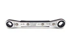 Vaco 1214 Ratcheting Box Wrench 3/8" 7/16" Usa Point Used. Price: $6.00.