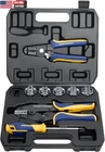 8PCS Ratchet Crimping Tool Set Professional Wire Crimper For Heat Shrink Connect New. Price: $99.04.
